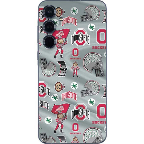 Ohio State University Pattern Galaxy A36 5G Skin